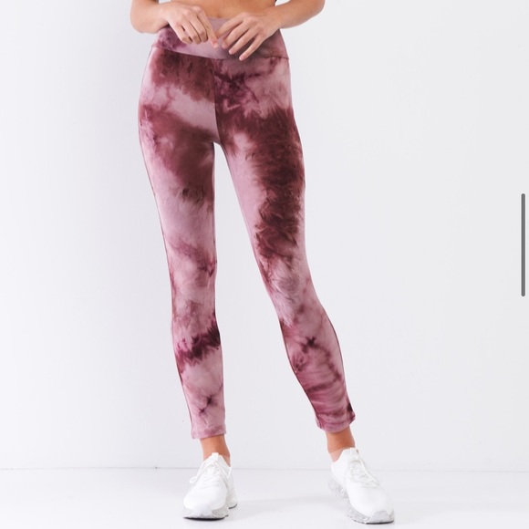 Comfy Tie-Dye High Waist Stretchy Legging Pants - Picture 2 of 4